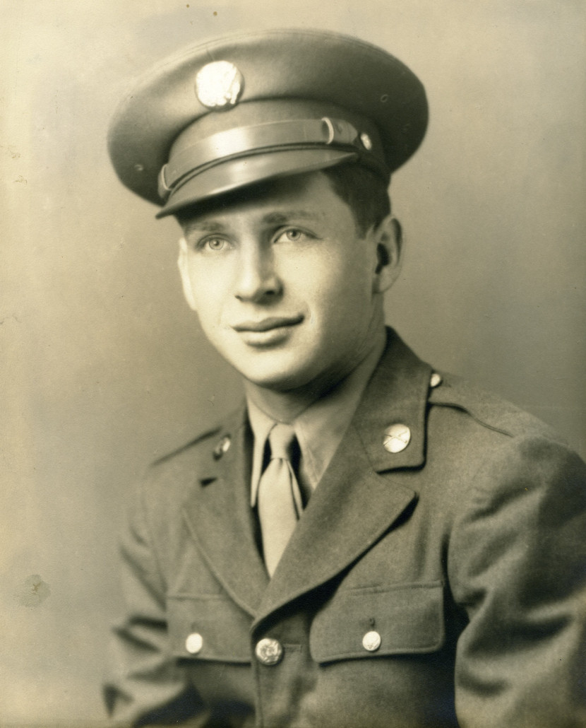 Portrait Stuart Canin in uniform